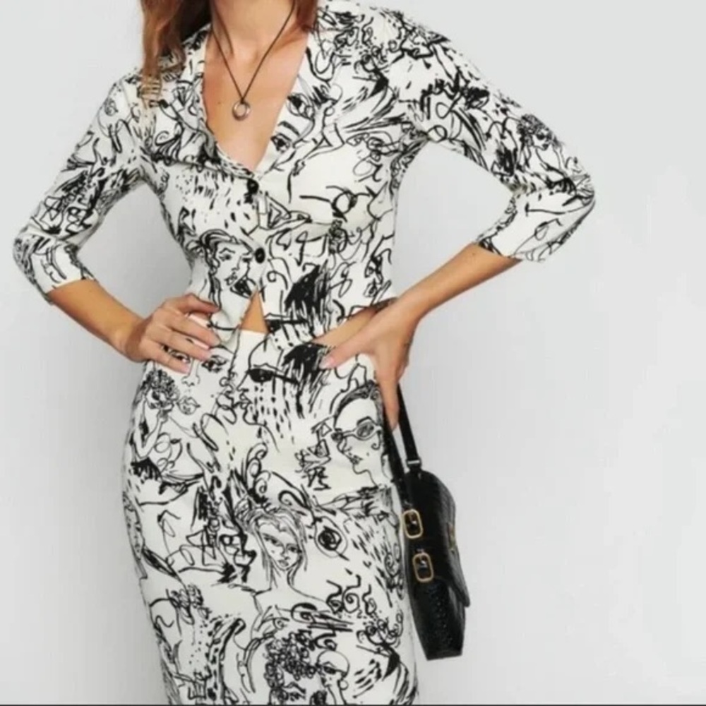 Reformation Sera Blouse in Vogue